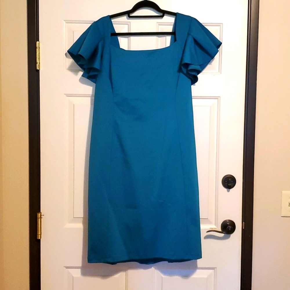 Lane Bryant size 24 flutter sleeve dress